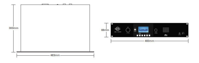 16-Channel Cinema Audio Processor AIB-3000