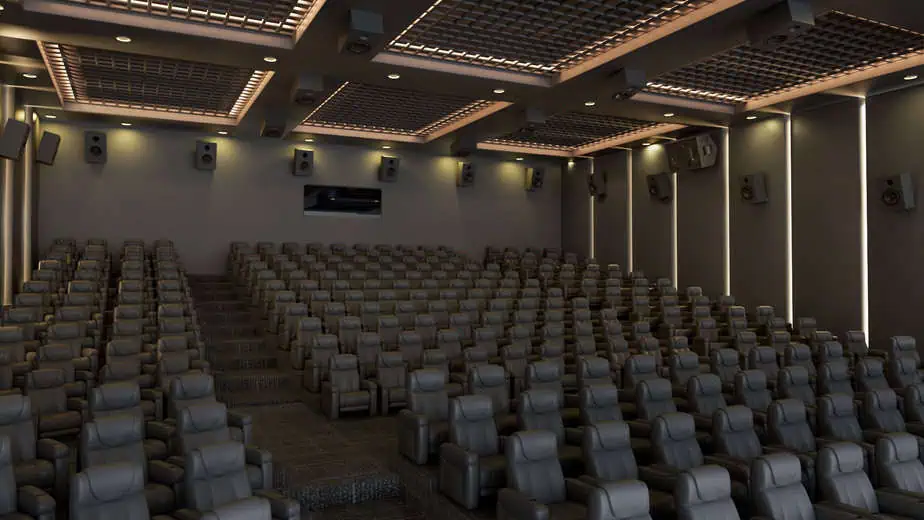 DTSX for IAB cinema speaker layout